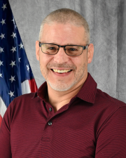 Emergency Communications Officer Joel Lorentz